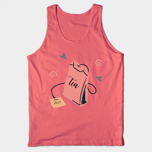 Tea Shirt Tank Top by Cation Studio